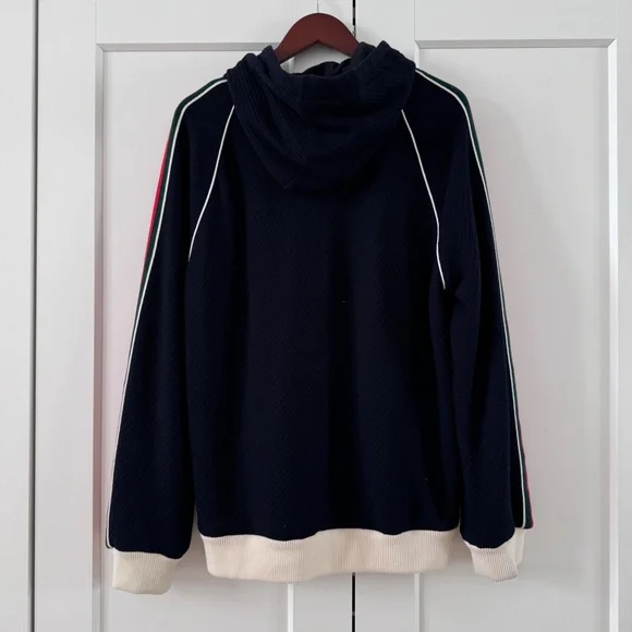 Gucci Striped Wool Hoodie